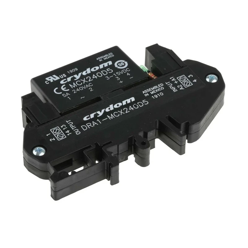 Sensata / Crydom Crydom Solid State Interface Relay 530V AC DIN Rail Screw Mount DRA1-MCX