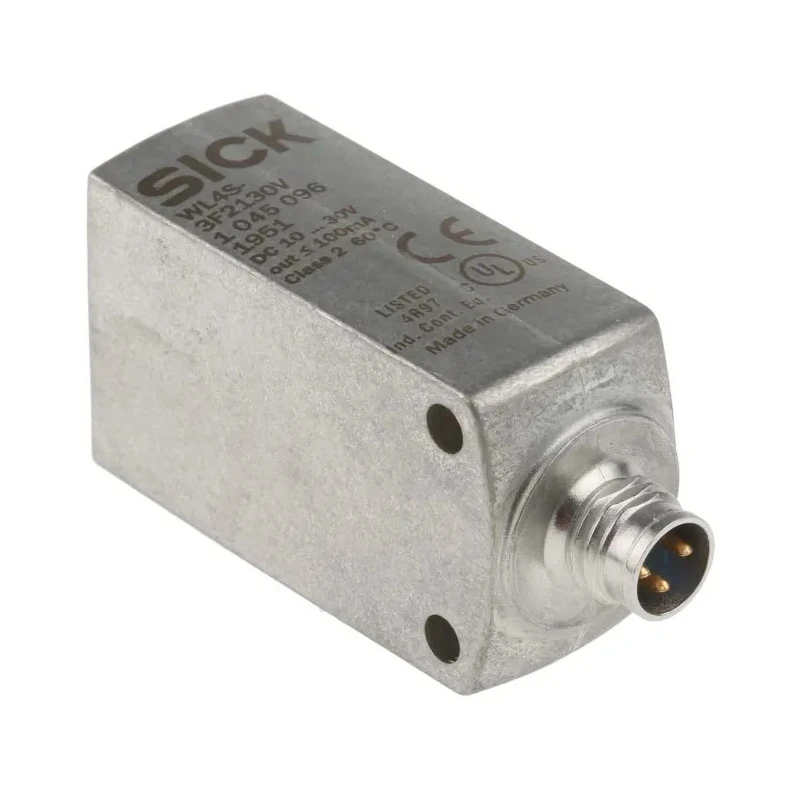 SICK Retroreflective Photoelectric Sensor, Block Sensor, 4 m Detection Range, PNP Output, IP69K Stainless Steel WL4S-3F2130V