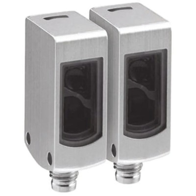 SICK Through Beam Photoelectric Sensor, Block Sensor, 5 m Detection Range, NPN Output, IP69K Stainless Steel WSE4S-3E1330V