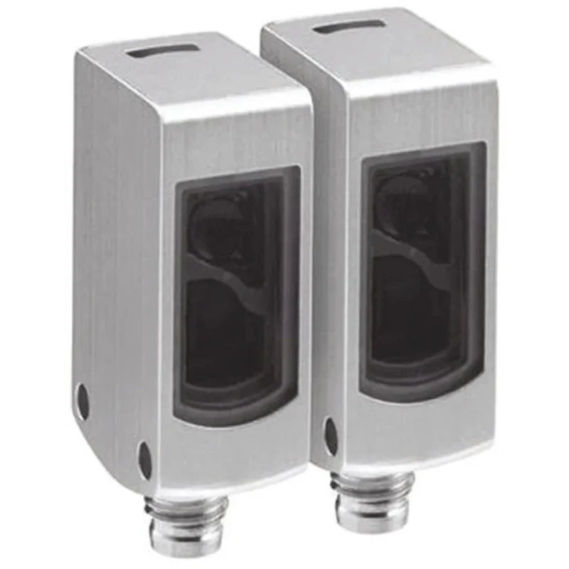 SICK Through Beam Photoelectric Sensor, Block Sensor, 5 m Detection Range, NPN Output, IP69K Stainless Steel WSE4S-3E1330V