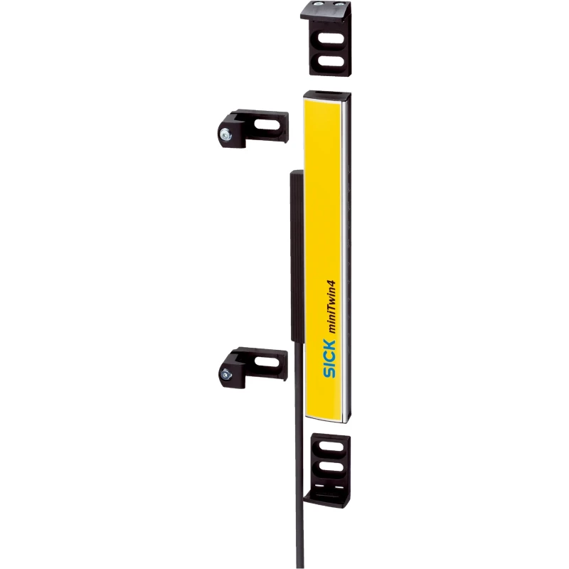 SICK Series Compact Safety Light Curtain Receiver and Sender 180 mm Protective Height 5 m Scanning Distance 14 mm C4MT