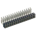 Preci-Dip 833 Series Right Angle PCB Socket, 12-Contact, 2 Row, 2 mm Pitch, 150V, 12A, Solder 833-87-012-20-001101