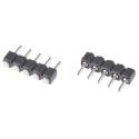 Preci-Dip 800 Series Straight Surface Pin Header 5 Contact(s) 2.54 mm Pitch 1 Row Unshrouded 800-80-005-30-480101