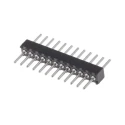 Preci-Dip 850 Series Straight Through Hole Pin Header, 12 Contacts, 1.27 mm Pitch, 1 Row, Unshrouded 850-80-012-10-001101