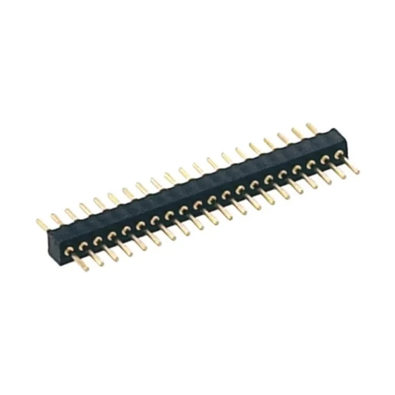 Preci-Dip 850 Series Straight Through Hole Pin Header, 11 Contacts, 1.27 mm Pitch, 1 Row, Unshrouded 850-80-011-10-001101