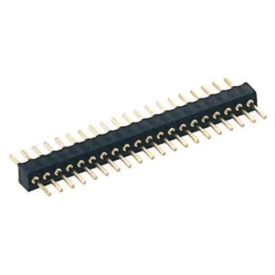Preci-Dip 850 Series Straight Through Hole Pin Header 11 Contacts 1.27 mm Pitch 1 Row Unshrouded 850-80-011-10-001101