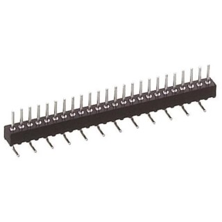 Preci-Dip 850 Series Straight Surface Pin Header, 8 Contacts, 1.27 mm Pitch, 1 Row, Unshrouded 850-80-008-30-001101