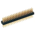 Preci-Dip 852 Series Straight Through Hole Pin Header, 16 Contacts, 1.27 mm Pitch, 2 Row, Unshrouded 852-80-016-10-001101