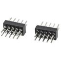 Preci-Dip 852 Series Straight Through Hole Pin Header 10 Contact 1.27 mm Pitch 2 Row Unshrouded 852-80-010-10-001101