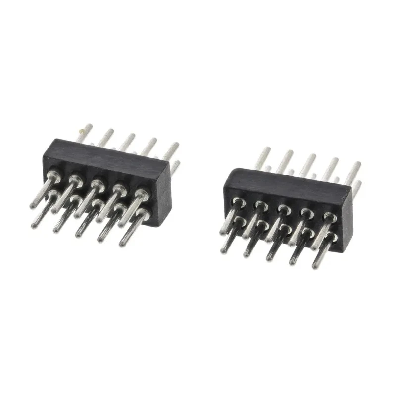 Preci-Dip 852 Series Straight Through Hole Pin Header 10 Contact 1.27 mm Pitch 2 Row Unshrouded 852-80-010-10-001101