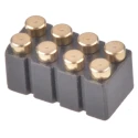 Preci-Dip 802 Series Straight Surface PCB Header 8 Contact, 2.54 mm Pitch, 2 Row, Shrouded 802-10-008-30-507101