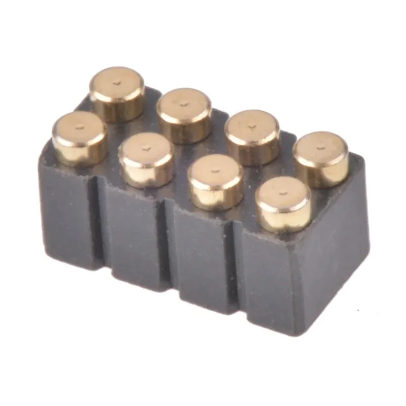 Preci-Dip 802 Series Straight Surface PCB Header 8 Contact, 2.54 mm Pitch, 2 Row, Shrouded 802-10-008-30-507101
