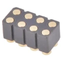 Preci-Dip 802 Series Straight Surface PCB Header 8 Contact, 2.54 mm Pitch, 2 Row, Shrouded 802-10-008-30-507101