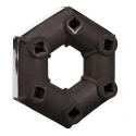 Paulstra Hutchinson Rigid Shaft Coupling Die Cast Steel 632505
