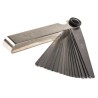 MikronTec Feeler Gauge with 20 Stainless Steel Blades 0.5mm to 1mm 1705
