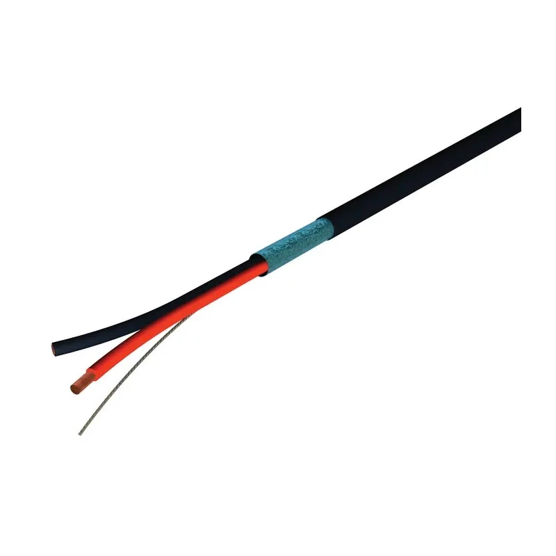 S2CEB JA Series Screened Audio Cable 0.22 mm² CSA, Black 
