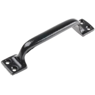 Steinbach & Vollman Cast Iron Carrying Handle Black 160mm Width 28mm Height M5 Thread 387-3788