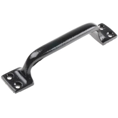 Steinbach & Vollman Cast Iron Carrying Handle Black 160mm Width 28mm Height M5 Thread 387-3788