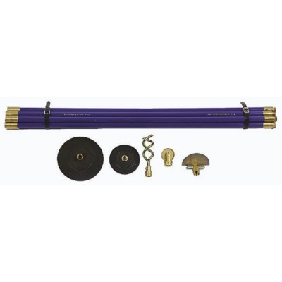 RS PRO Drain Rod Set for Use with Drains 388-4334, Polypropylene Rods with Brass Lockfast Joints