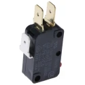 Omron Plunger Micro Switch, Tab Terminal, 16A, 250 V AC, SPDT, IP40 V-16-1C5