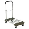 RS PRO Foldable Flatbed Platform Trolley, Aluminium Frame, 150 kg Load Capacity, 930 mm Height, 440 mm Width, 440 330-3740