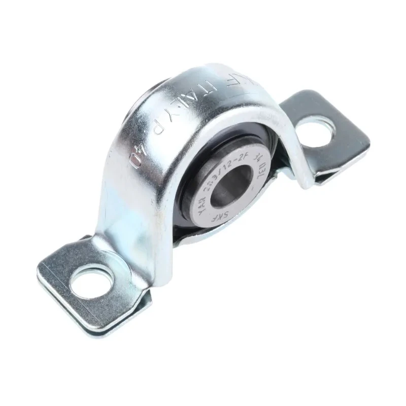 SKF Plummer Block House, 12 mm Inside Diameter, Pressed Steel Housing, 22 mm Centre Height, 86 mm Length P 12 TF