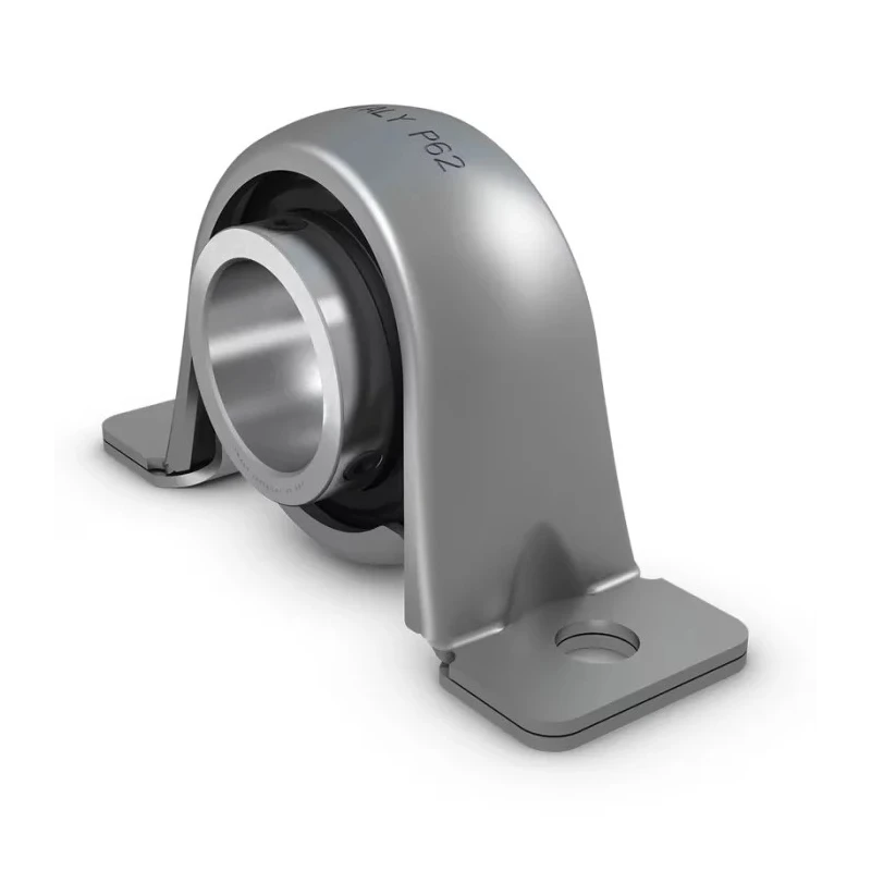 SKF Plummer Block House, 12 mm Inside Diameter, Pressed Steel Housing, 22 mm Centre Height, 86 mm Length P 12 TF