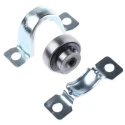 SKF Plummer Block House, 12 mm Inside Diameter, Pressed Steel Housing, 22 mm Centre Height, 86 mm Length P 12 TF