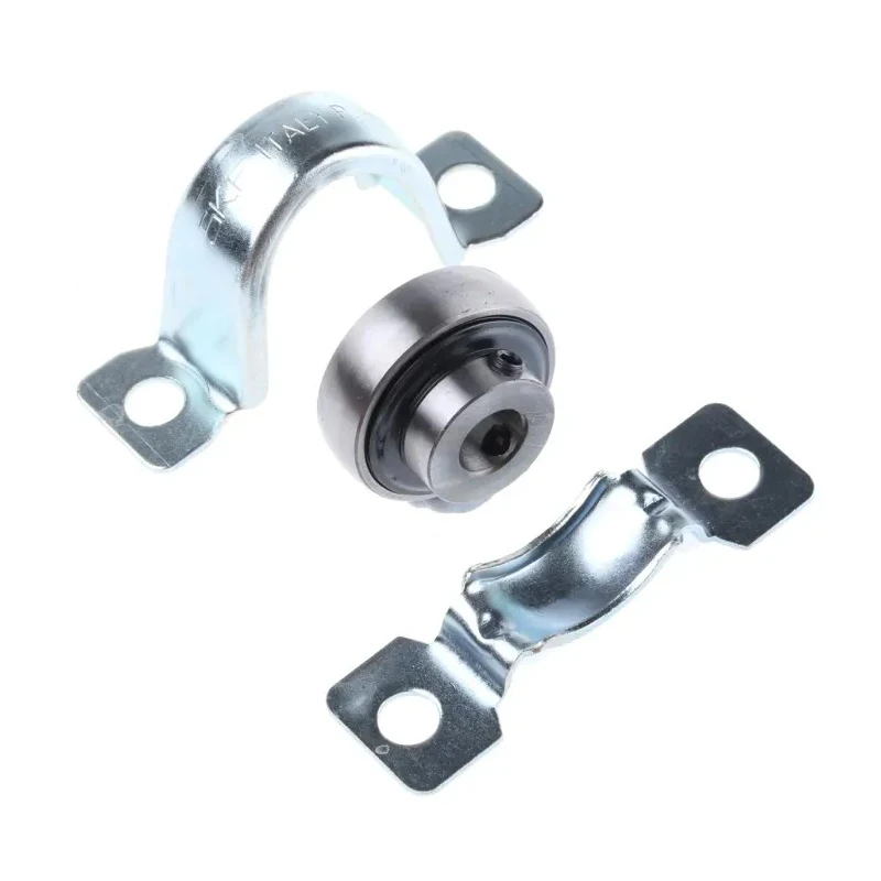 SKF Plummer Block House, 12 mm Inside Diameter, Pressed Steel Housing, 22 mm Centre Height, 86 mm Length P 12 TF