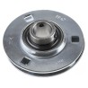 SKF 3 Hole Flange Bearing Unit Pressed Steel, 20 mm Inside Diameter PF 20 TF