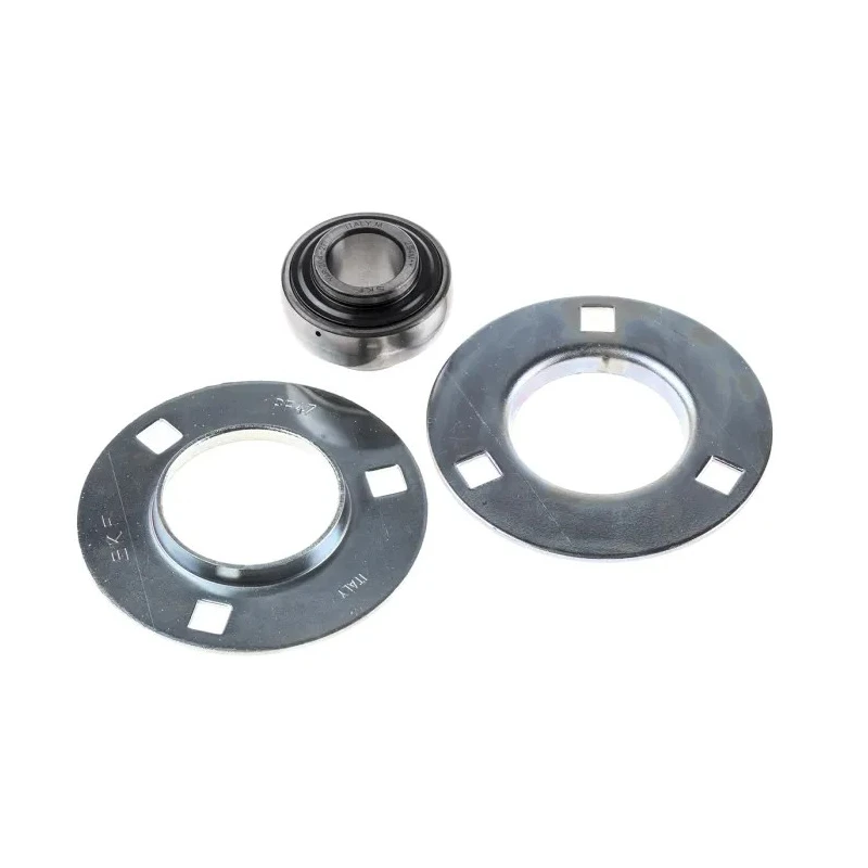 SKF 3 Hole Flange Bearing Unit Pressed Steel, 20 mm Inside Diameter PF 20 TF