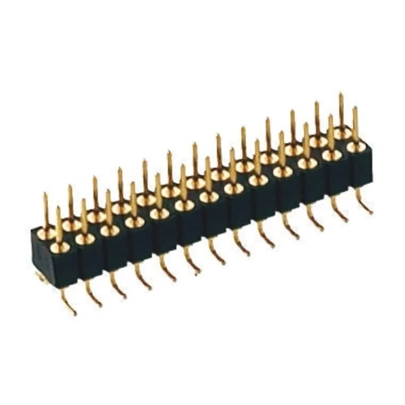 Preci-Dip 832 Series Straight Surface Pin Header 18 Contacts 2 mm Pitch 2 Row Unshrouded 832-80-018-30-001101