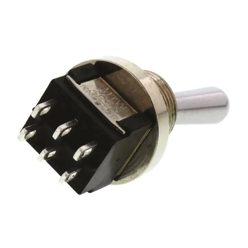 KNITTER-SWITCH Toggle Switch Panel Mount On-On DPDT Solder Terminal 30 V dc 250 V ac MTW206N