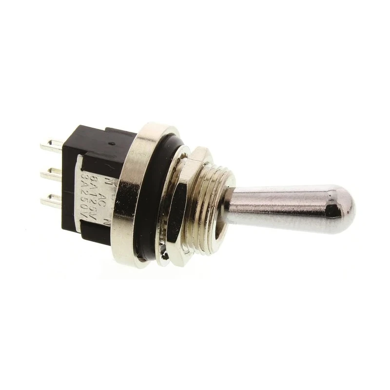 KNITTER-SWITCH Toggle Switch Panel Mount On-On SPDT Solder Terminal 30 V dc 250 V ac MTW106D