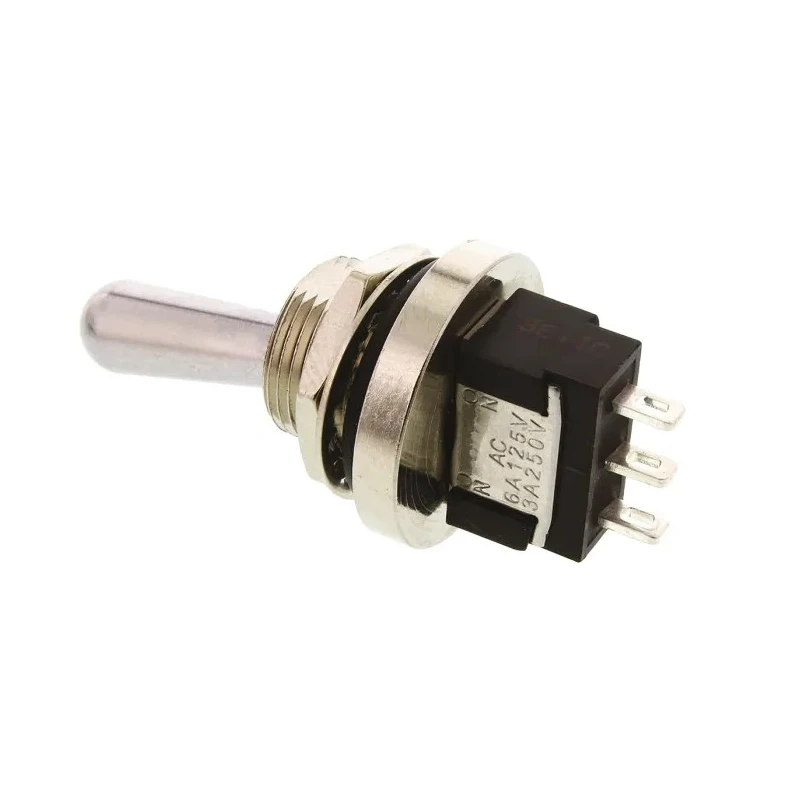 KNITTER-SWITCH Toggle Switch Panel Mount On-On SPDT Solder Terminal 30 V dc 250 V ac MTW106D