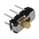 KNITTER-SWITCH PCB Slide Switch DPDT Latching 200mA 30V DC Silver Plated Phosphor Bronze MMP221