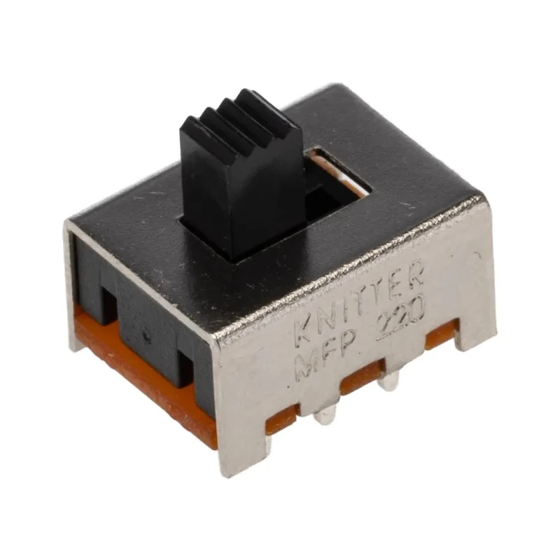 KNITTER-SWITCH PCB Slide Switch DPST 350mA 30V dc On-On MFP220