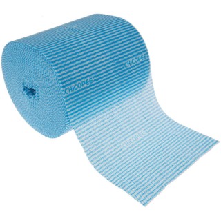 Chicopee J-Cloth Blue Multi-Purpose Dry Wipes Roll 370 x 220 mm 300 Per Pack J-Cloth Blue 8454702 - Centrefeed Roll