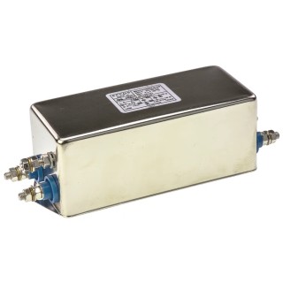TDK Chassis Mount EMC Filter, Screw Termination, 1 Phase, 36A Max Current, 250V AC/DC, 50/60 Hz, Model B84113H0000G136