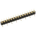 Preci-Dip 800 Series Straight Surface Pin Header 6 Contacts 2.54 mm Pitch 1 Row Unshrouded 800-80-006-30-001191
