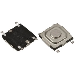 APEM Tactile Switch SPST Momentary 50mA 12 V dc Through Hole TM533V