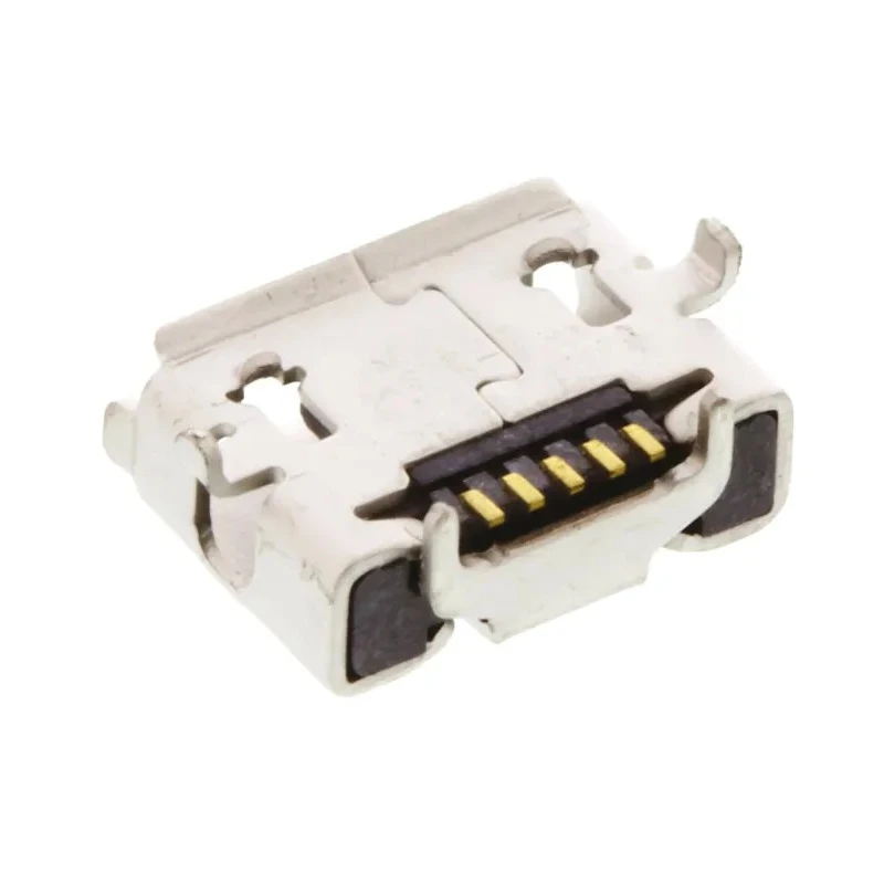 Molex Right Angle Surface Mount Female 1 Port Micro USB Type AB Connector USB 2.0 47590-0001
