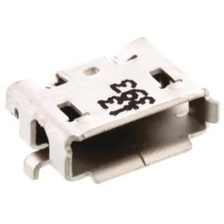 Molex Right Angle Surface Mount Female 1 Port Micro USB Type AB USB Connector USB 2.0 47589-0001