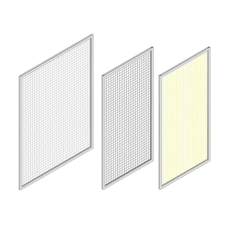Bosch Rexroth Safety Fencing EcoSafe Aluminium Frame Woven Wire Mesh 1800 mm Height 750 mm Width 3842554283