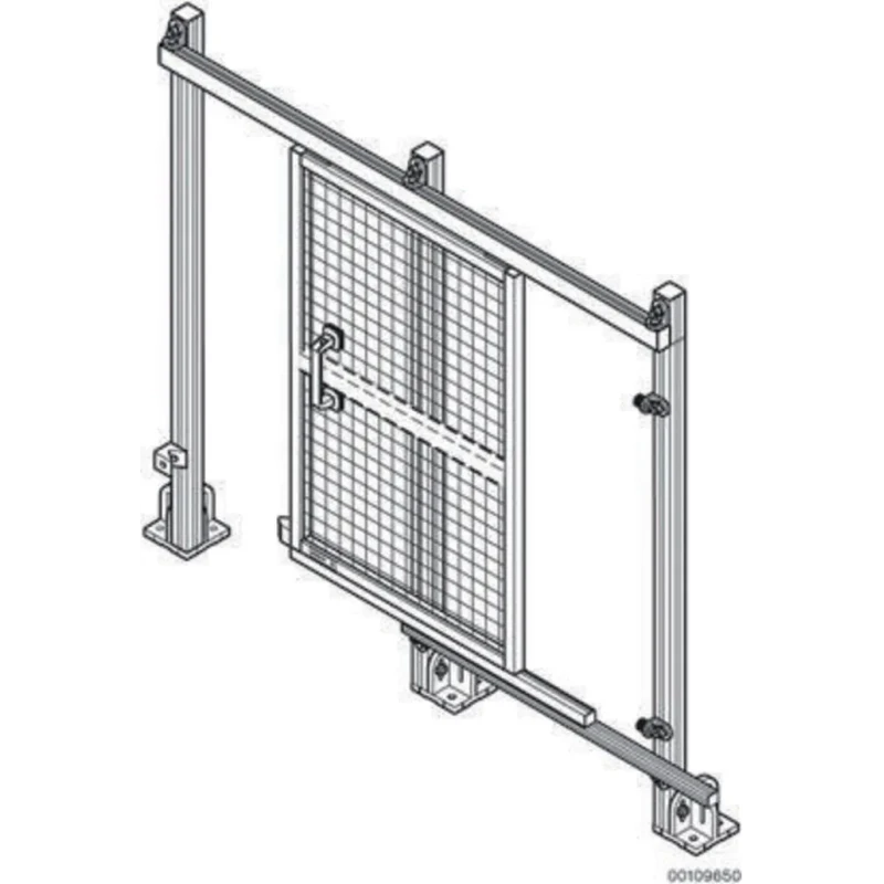 Bosch Rexroth Safety Door EcoSafe Aluminium Sliding Door 1.8m Height 1m Width 3842524163
