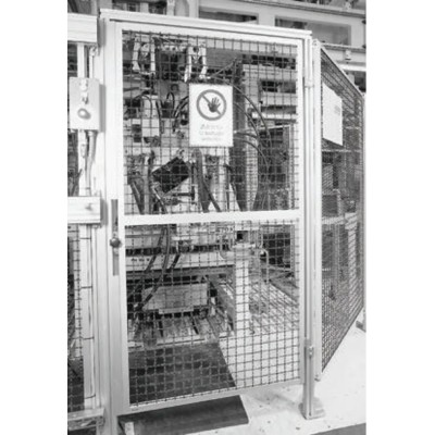 Bosch Rexroth EcoSafe Safety Door Aluminium 1800 mm Height 750 mm Width 3842523165