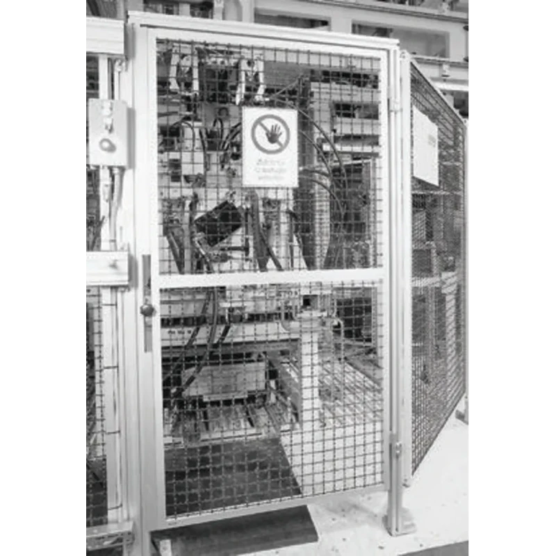 Bosch Rexroth EcoSafe Safety Door Aluminium 1800 mm Height 750 mm Width 3842523165