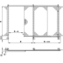 Bosch Rexroth Safety Door EcoSafe Aluminium Sliding Door 1.8m Height 1m Width 3842524163
