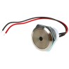 ITW Switches 48M Series Illuminated Push Button Switch Panel Mount 19 mm Cutout Silver SPST IP67 48M-111G