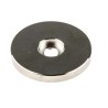 RS PRO Counterpart for 20/25 mm Holding Magnet Armature Plate, Nickel-Plated Steel, 25 mm Diameter 739-3264